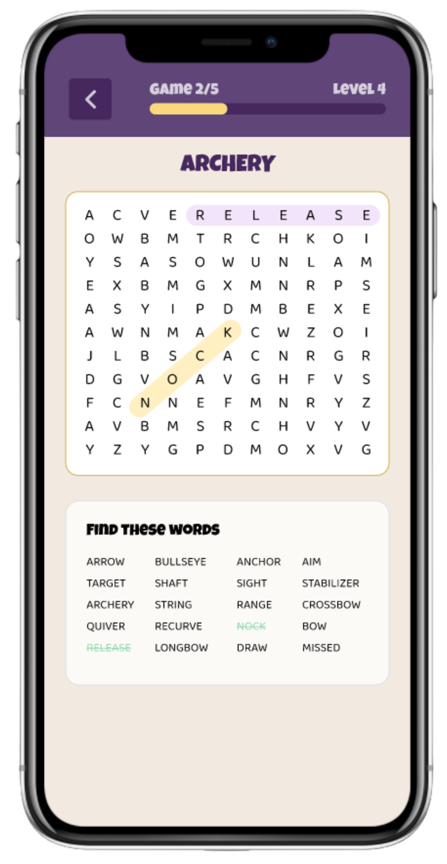 Play together in WordSlide Arena